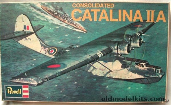 Revell 1/72 RAF Consolidated Catalina IIA (PBY), H107 plastic model kit